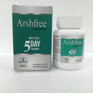 Arshfree Capsules + Arshfree मलहम दोनों बवासीर / Piles (Arsha) के लिए आयुर्वेदिक दवा है।